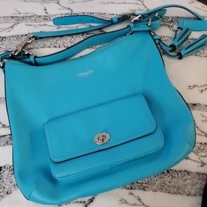 Coach Shoulder Bag (Blue)